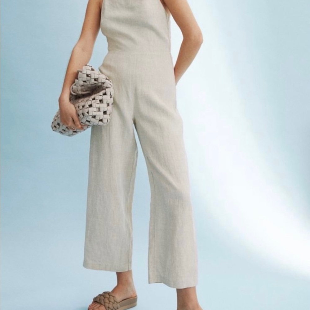 LINEN JUMPSUIT